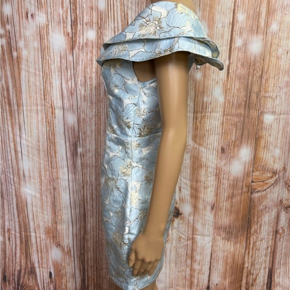 Lulu's Light Blue Floral Mini Dress - Picture 8 of 12